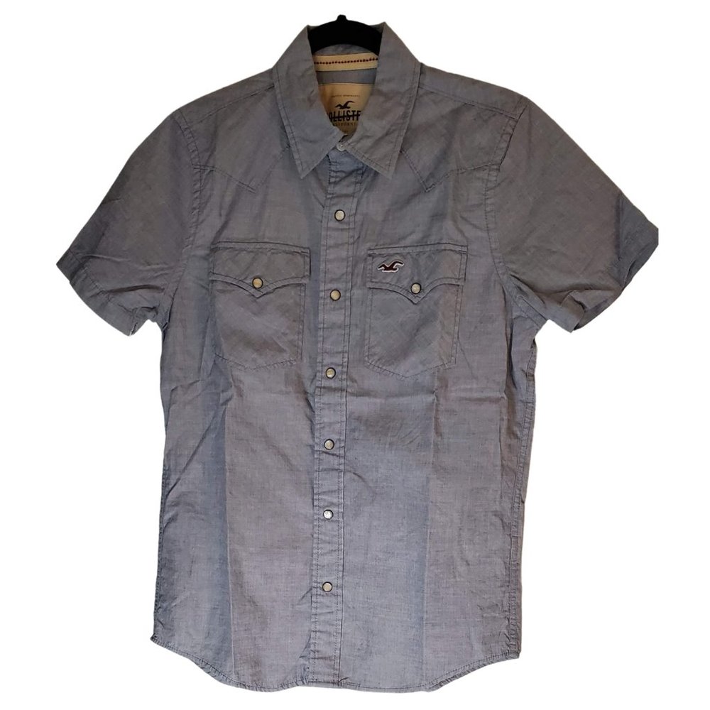 Hollister Oxford Shirt | Gray